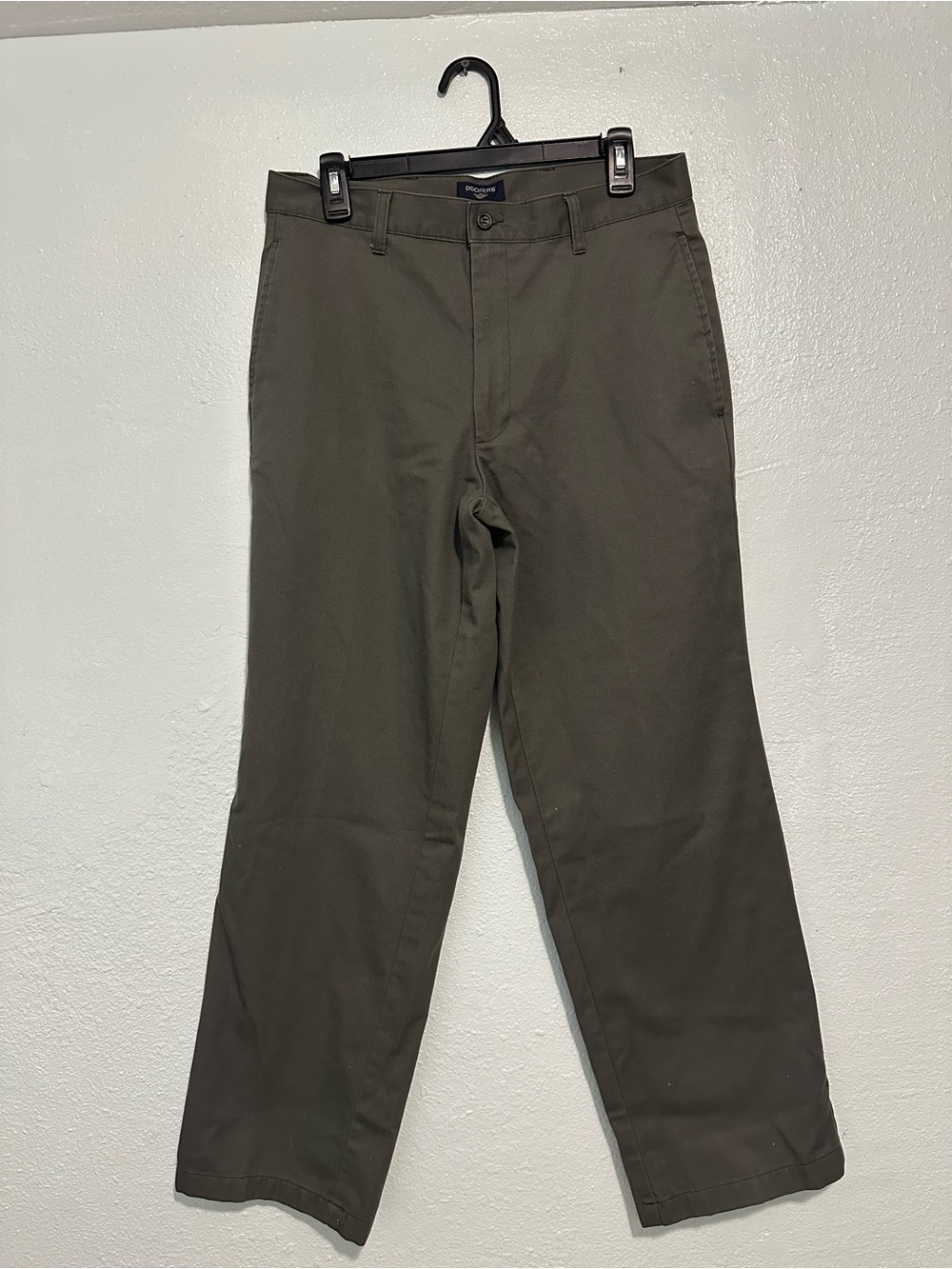 Dockers Men's Olive Work Chinos Size W32 L30